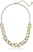 Amazon Collection Metallic Chain Necklace with Pave Studding, 18