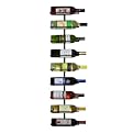 9-Bottle Wine Ledge - Black
