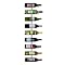 9-Bottle Wine Ledge - Black