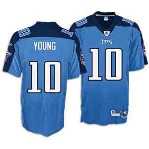 Reebok Tennessee Titans Vince Young Premier Jersey Small