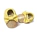 Kuner Baby Girls Tassel Bow Sequins Soft Soled Crib Shoes PU Moccasins First Walkers