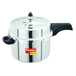 Prestige Deluxe Stainless Steel Pressure Cooker, 8 Liters