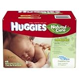 Huggies Natural Care Baby Wipes Refill - 448 Count