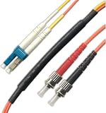 5M LC/ST Mode Conditioning (LC Side) Fiber Optic Cable (9/125-62.5/125)