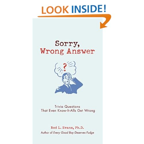 Sorry Wrong Answer