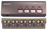 Sony Audio/Video Selector Four Inputs With S-Video Jacks Adds Flexibility To Existing Systems