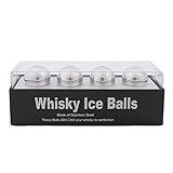 Chill-O Whisky Ice Balls - Whiskey Chillers - Wine Chillers - Made of Stainless Steel Set of 4