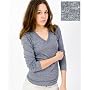 American Apparel Unisex Tri-Blend Long Sleeve V-Neck
