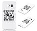 S6 Case, Galaxy S6 Case, ArtMine Funny Saying Pink Skin Flexible Bumper Protective Ultra Slim Silicone Rubber Gel Snap-On Back Case Cover for Samsung Galaxy S6