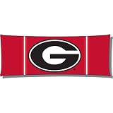 Georgia Bulldogs NCAA Licensed 19 x 54 Body Pillow