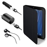 Produkt-Bild: B&uuml;ndel Zubeh&ouml;r f&uuml;r HP TouchPad : Tasche, Internationales Ladeger&auml;t, Autoladeger&auml;t, Stereo-Kopfh&ouml;rer - 3.5mm