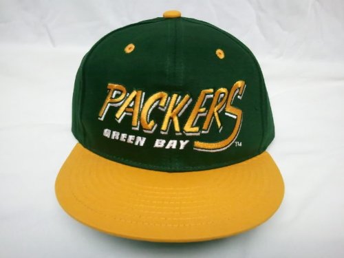 NEW Green Bay Packers NFL Two Tone Vintage Snapback Flatbill Cap / Hat