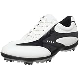 ECCO Women's Casual Cool Hydromax Golf Shoe,White/Black/Black,36 EU/5-5.5 M US