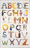 Alphabet - Artist: Melvin - Art Print Poster Size: 22.00 by 32.00 inches