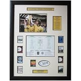 Signed Charlie George Arsenal FA Cup 1971 Display Framed