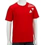 Adidas Kinder / Jugend T-SHIRT PERFORMING, LGTSCARLT/LIGHTIRON