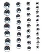 Assorted Crystal Gemstones-103 Asst. by Hero Arts