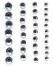 Assorted Crystal Gemstones-103 Asst. by Hero Arts