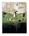 The Green Fade by Anke Schofield. Size 33.71 inches width by 43.14 inches height. High Quality Art Poster Print