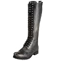 STEVEN by Steve Madden Women's Abee Tall Shafted Laceup Boot