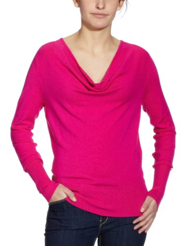 VERO MODA Damen Langarmshirt, 10075687, Gr. 38 (M), Pink (FUCHSIA PURPLE) Preisvergleich