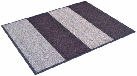 Home Trax Designs C07S0034BR Textura Color Block Door Mat, 3' x 4', Brown