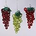 4" BEADED GRAPES ORNAMENT SET OF 3 - Christmas Ornament