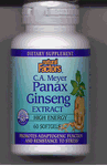 41InMgwDJhL. SL160  Natural Factors Ca Meyer, Panax Ginseng Extract, High Energy,  100mg , 60 Softgels