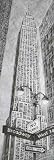 Empire State Blgd. Art Poster Print by L. Cartier, 12x36 by Art.com
