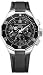 Baume Merc Riviera Mens Black Rubber Strap Black Chronograph Automatic Watch 8723