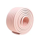 C-Princess ケガ防止2Mコーナーガード コーナークッション 角要らず 安心安全 全面保護 自由DIY 赤ちゃん ベビーを守る (Bピンク)