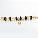 Long Way® Gold Plated Snake Chain Glass Beads I Love You Charm Beaded Bracelets for Women