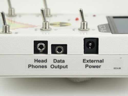 GCA-06 Geiger Counter - 0.001 mR/hr to 1000 mR/hr Range with Uranium Ore Check Source