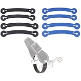 Tough-1 Curved Rubber Spur Tie Down