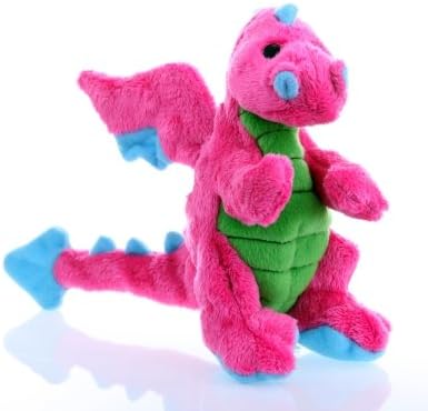Quaker Pet Group SH70973 Godog Mini Dragon Dog Toy- Pink