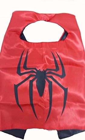 KeepworthSourcing Double Side 55*70CM Superhero capes for Kids Party Children Gifts Spiderman