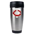 Minnesota Twins MLB Stainless Steel Travel Tumbler -Primary Logo by Great American Products