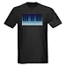 Daybreak Piano Music Dark T-Shirt by CafePress