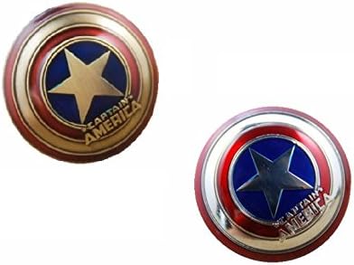 Amorous Captain America Keychains, Pendants (Pack of 2)