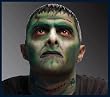 Frankenstein Stencil Airbrush Makeup Face Template