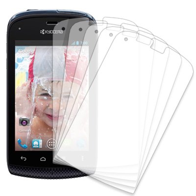 MPERO Kyocera Hydro C5170 5 Pack of Screen Protectors