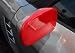 Corvette Mirror Seals - Red (Pair) : 2005-2012 C6,Z06,ZR1,Grand Sport