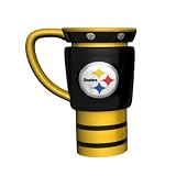 NFL Pittsburgh Steelers 16-Ounce Sculpted Travel Mug