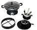 Gourmet electric Wok and Fondue set