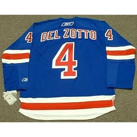MICHAEL DEL ZOTTO New York Rangers REEBOK RBK Premier Home NHL Hockey Jersey