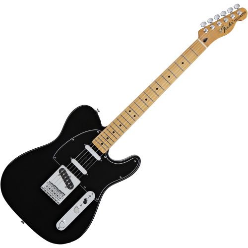 Fender Deluxe Blackout Telecaster Electric Guitar Black