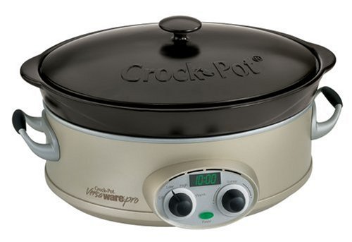 Rival SCVI600B-SS Crock-Pot 6-Quart Premium VersaWare Slow Cooker