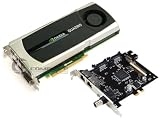 NVIDIA Quadro 5000G 2.5GB Video Card G-Sync Add-On Interface Card VCQFXGSYNCG80 Genlock Frame Lock