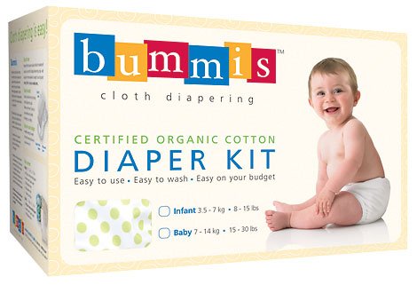 Bummis Organic Cloth Diapering Kit