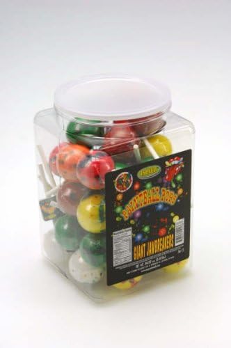 EspeezCandy Paintball Pops Giant Jawbreaker Lollipops 36 Count Tub